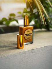 Shimmering Potion l Body and Face Hydrating Shimmering Dry Oil